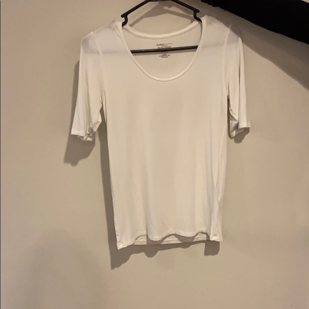 soft white tee